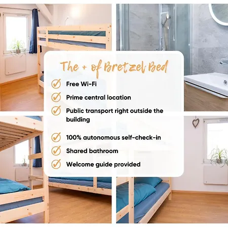 Bretzel Bed Petite Venise Bed In Shared Center Wi-fi קולמר