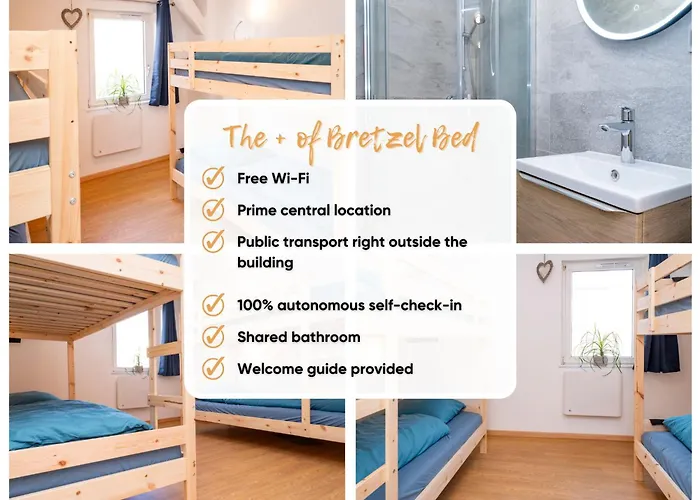 Bretzel Bed Petite Venise Bed In Shared Center Wi-fi Colmar